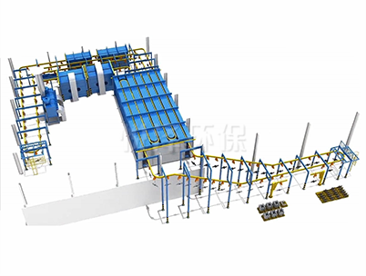 宜昌小件浸漆喷涂流水线